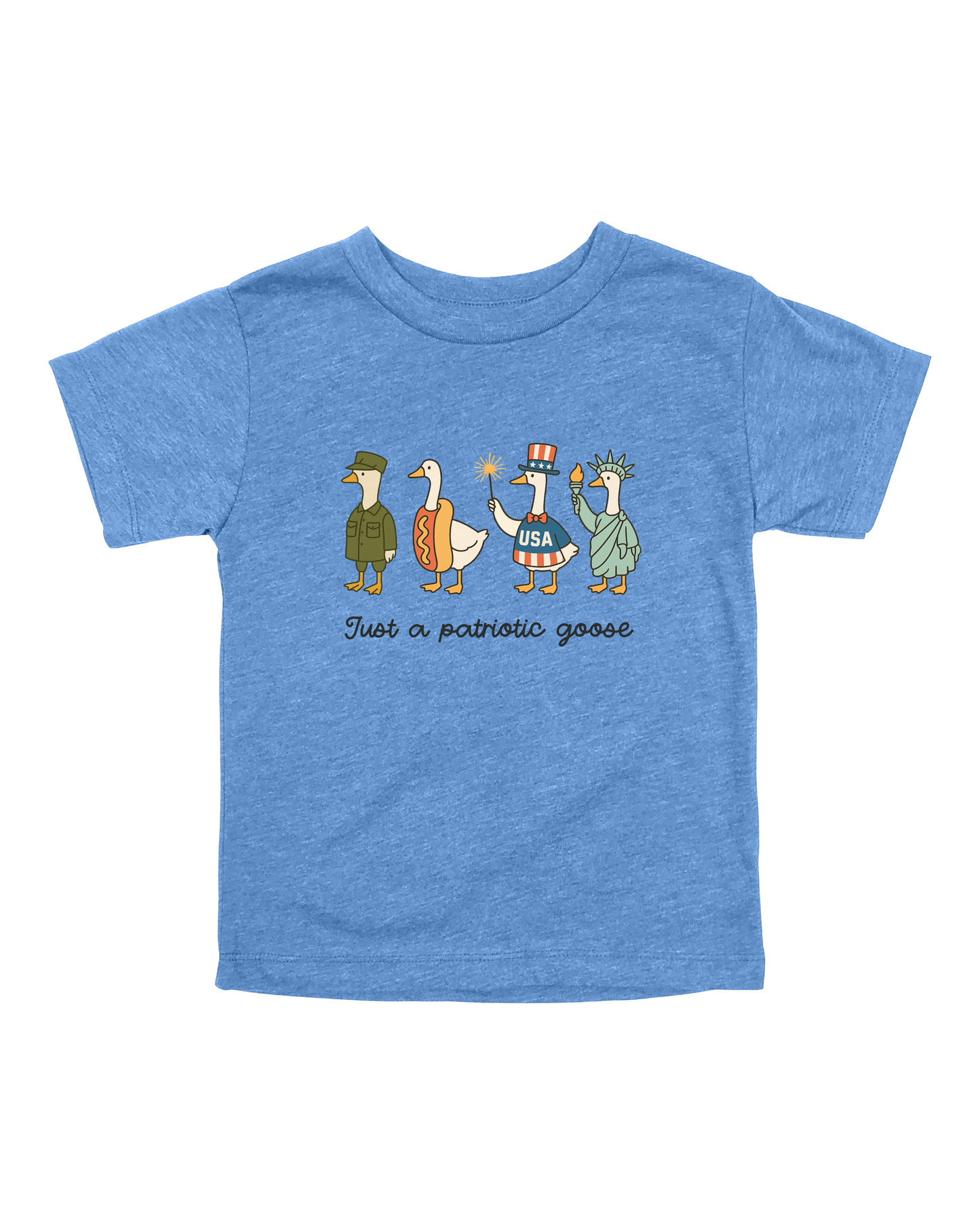 Just A Patriotic Goose Youth Tee
