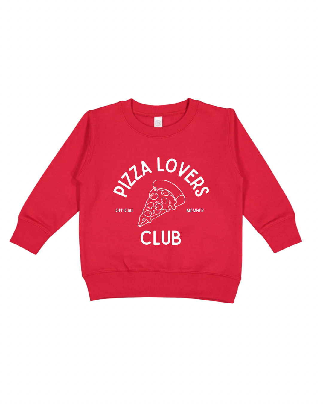 Pizza Lovers Club Toddler Sweatshirt