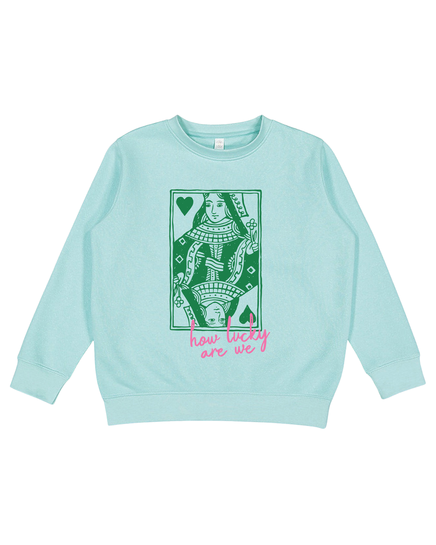 Queen Of Hearts Youth Sweatshirt
