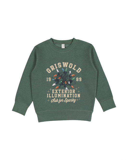 Griswold Exterior Illumination Toddler Sweatshirt