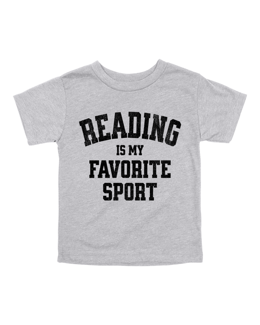 Reading Is My Favorite Sport Youth Tee