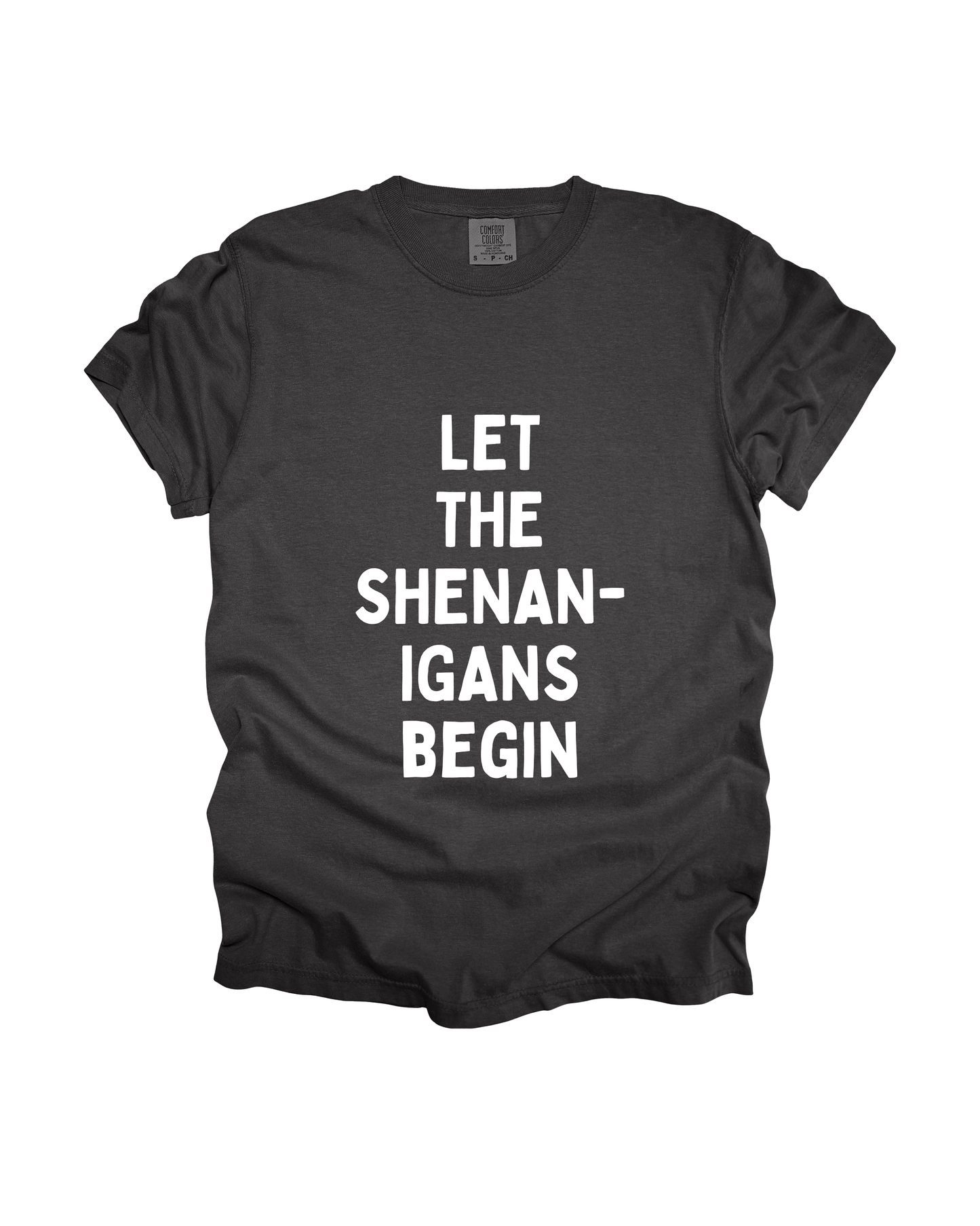 Let The Shenanigans Begin Adult Tee