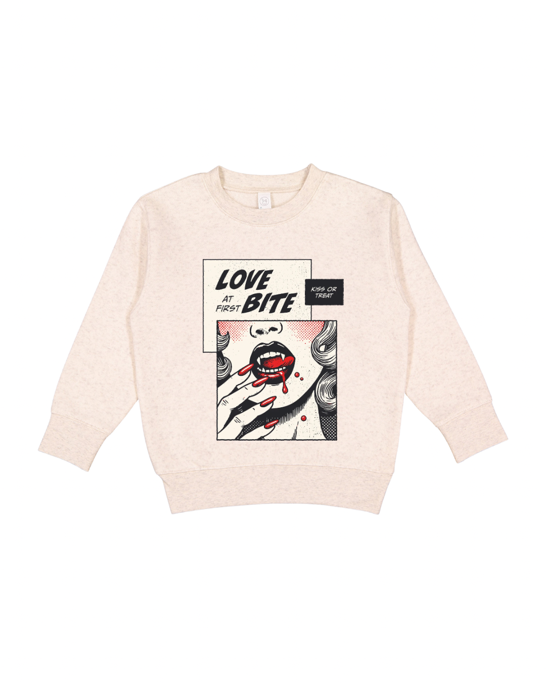 Love At First Bite Toddler Sweatshirt