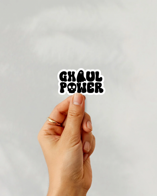 Ghoul Power Vinyl Sticker
