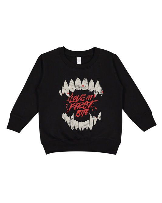 Love At First Bite Toddler Sweatshirt