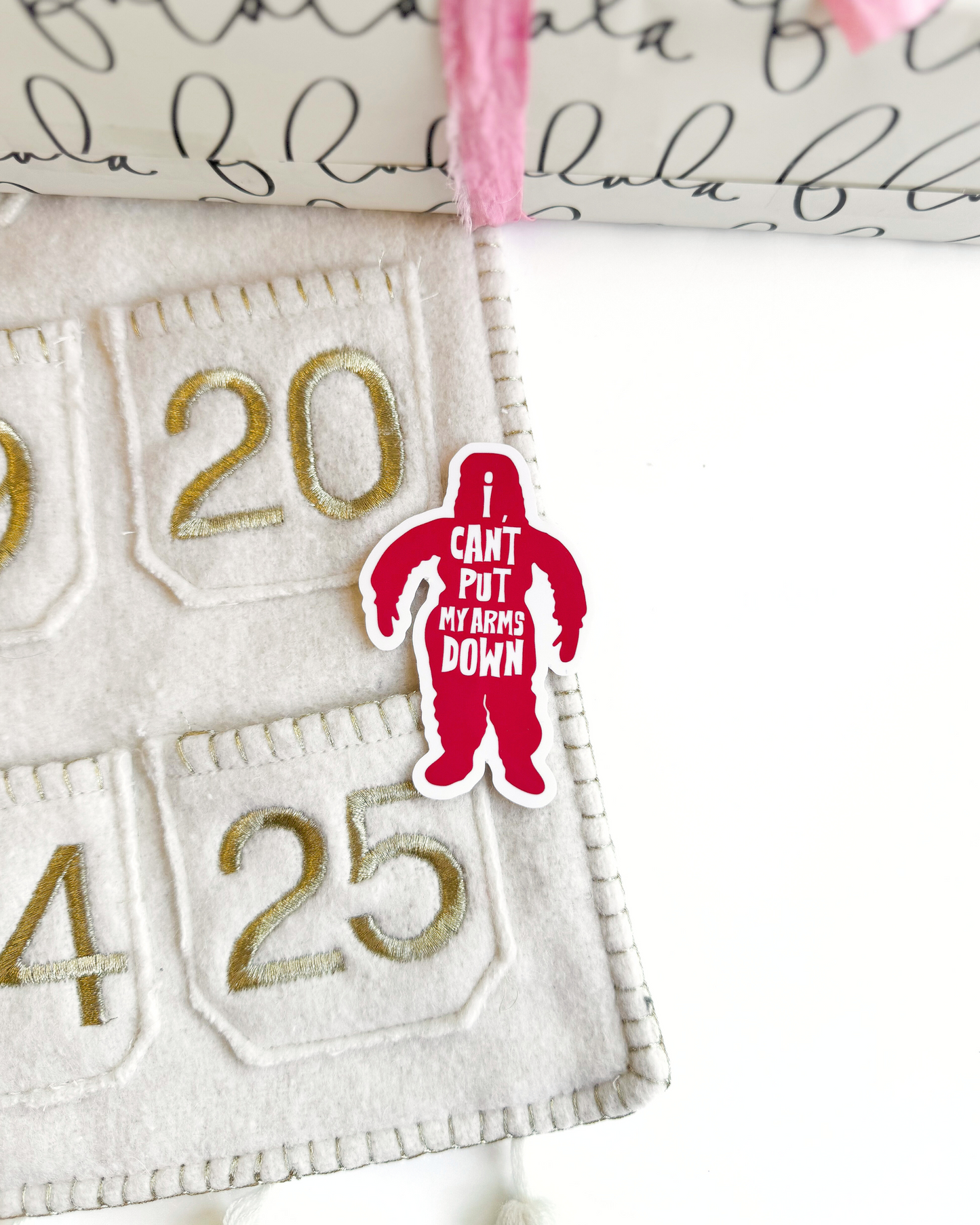 A Christmas Story Randy Vinyl Sticker