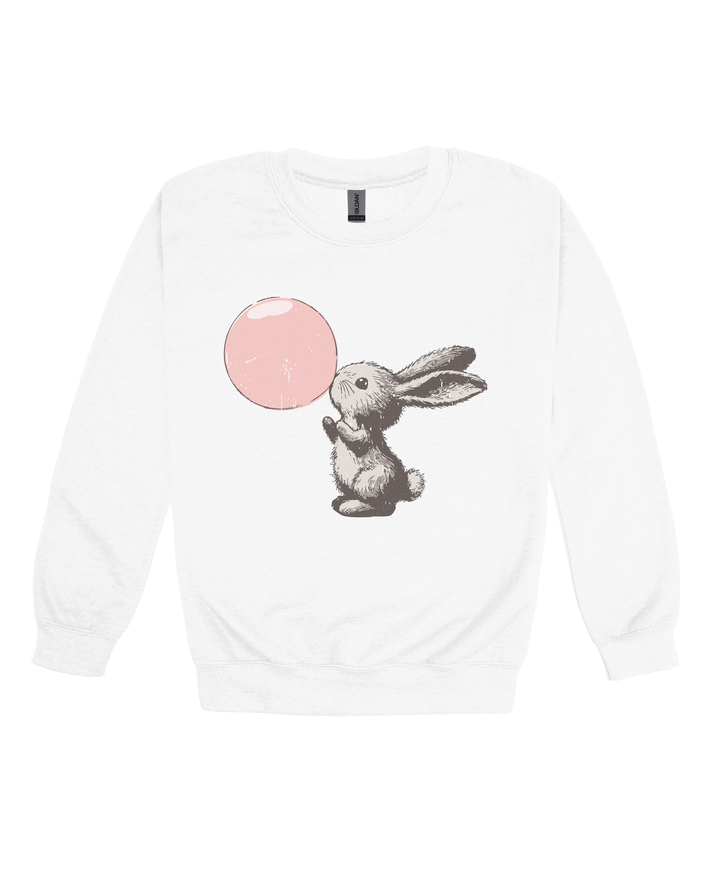 Bubblegum Bunny Youth Sweatshirt