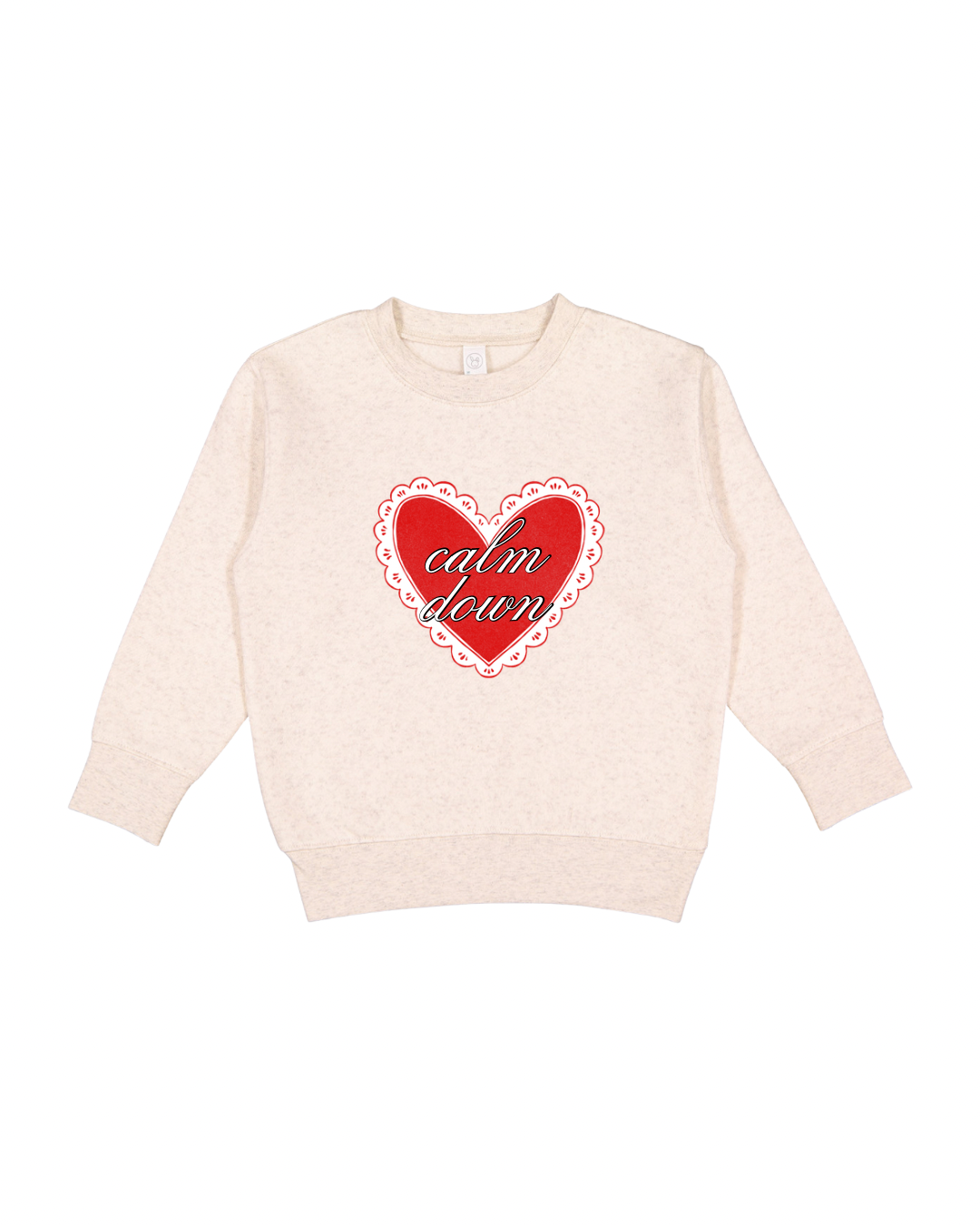 Calm Down Toddler Sweatshirt