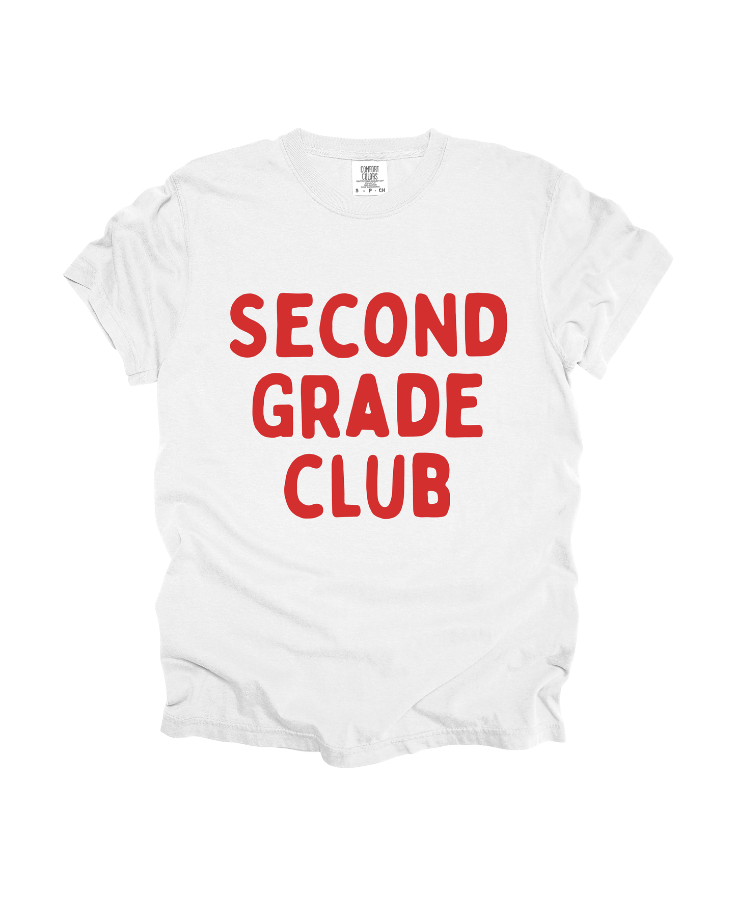 Second Grade Club Adult Tee