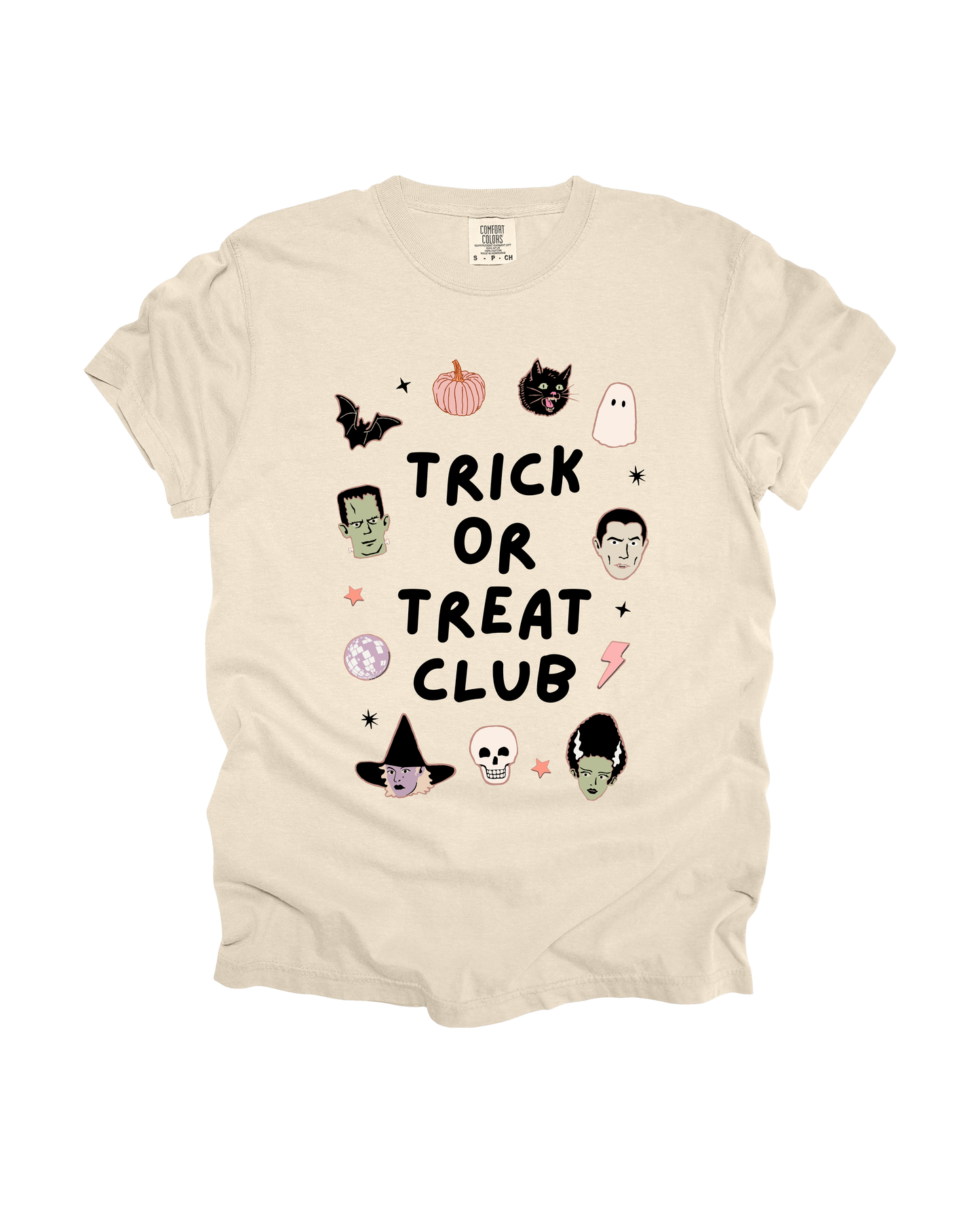 Trick Or Treat Club Adult Tee