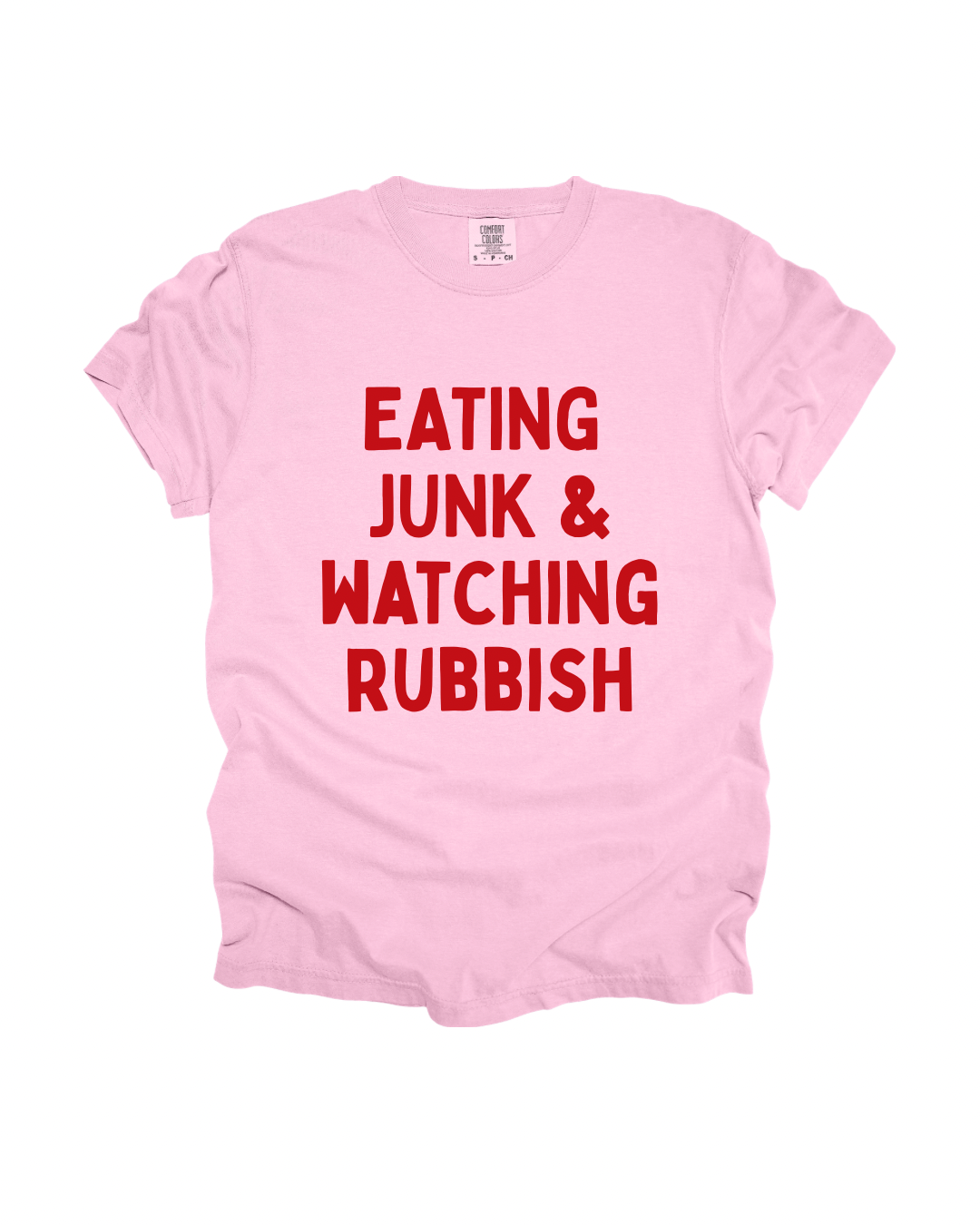 Eating Junk & Watching Rubbish Adult Tee