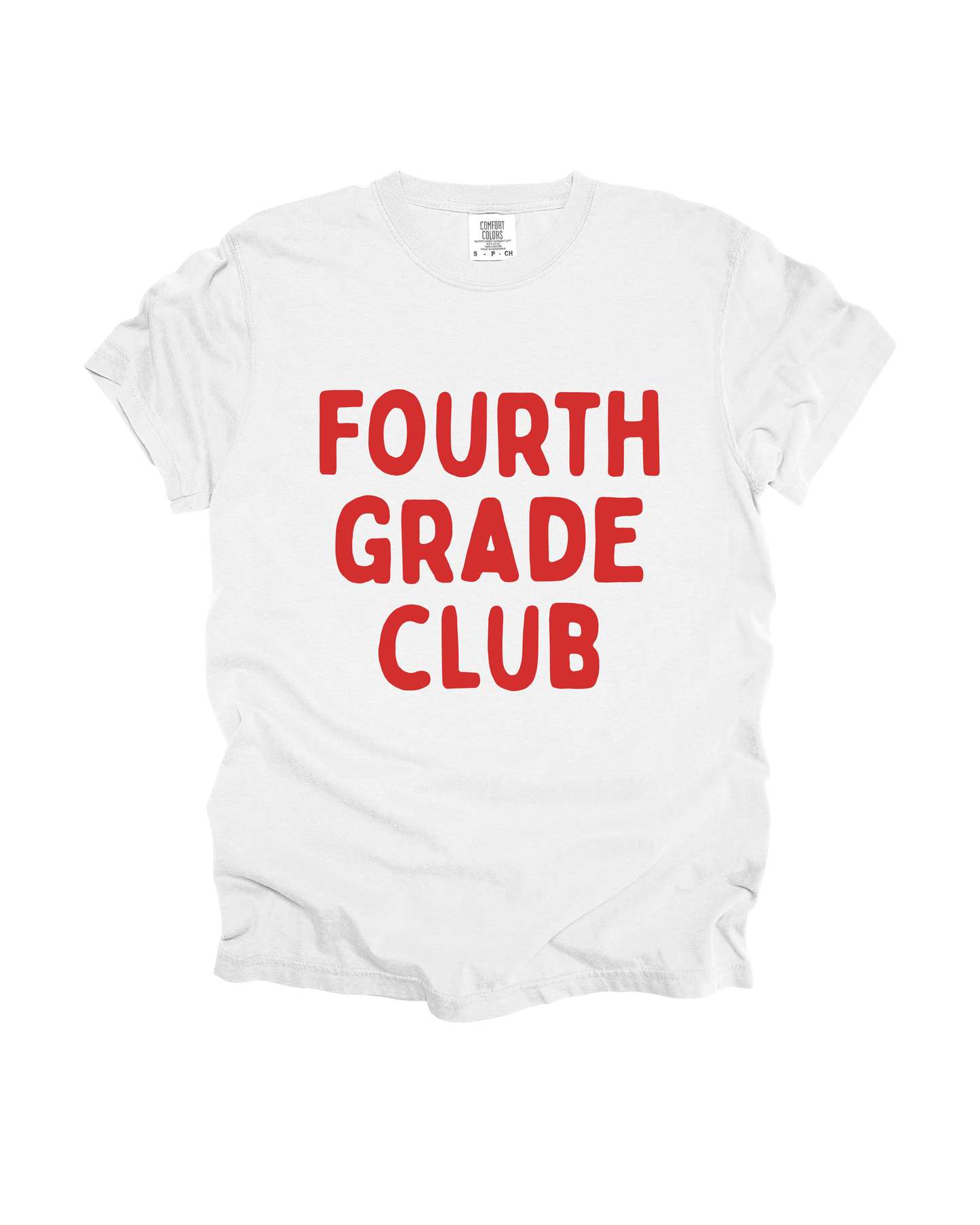 Fourth Grade Club Adult Tee