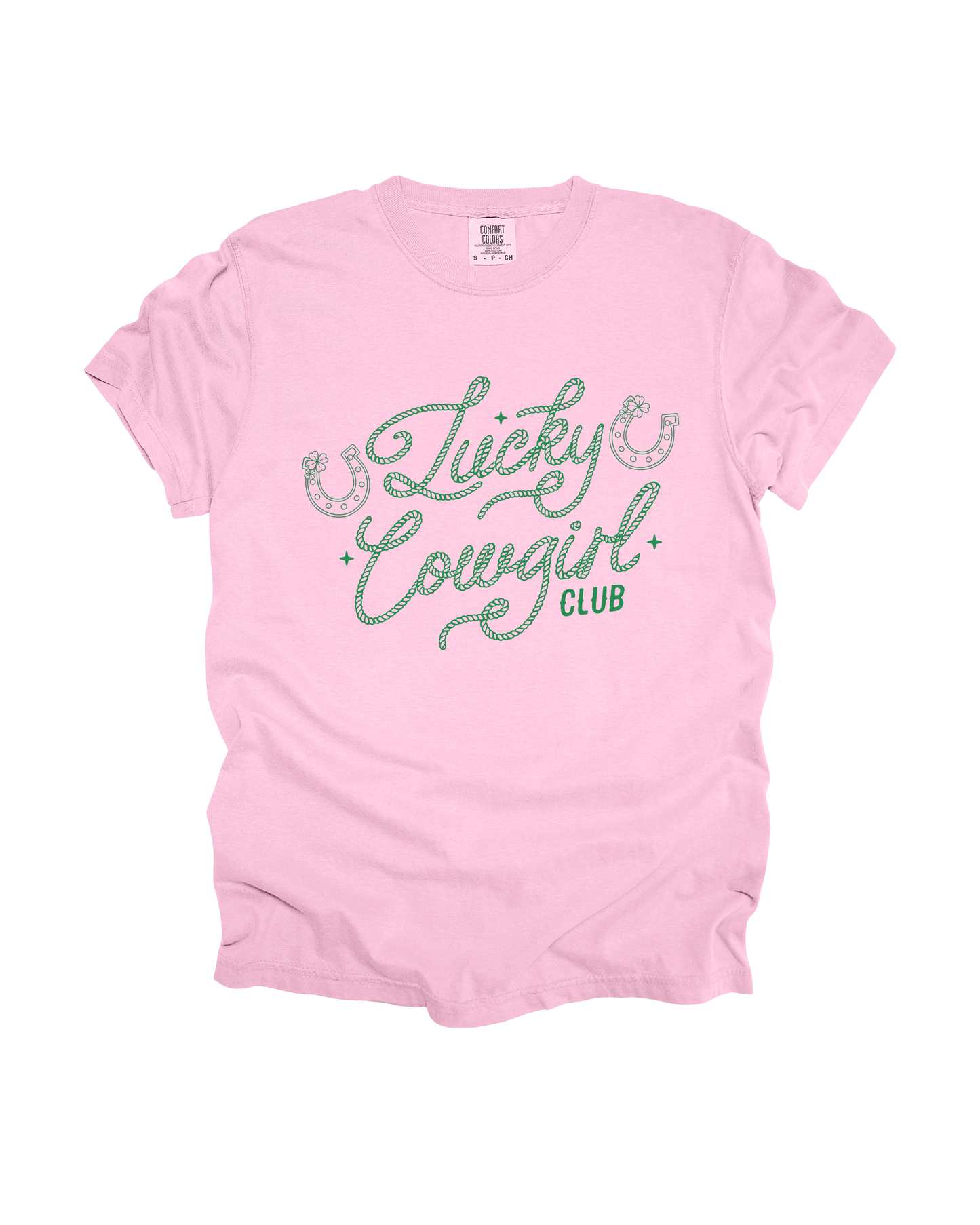 Lucky Cowgirl Club Adult Tee