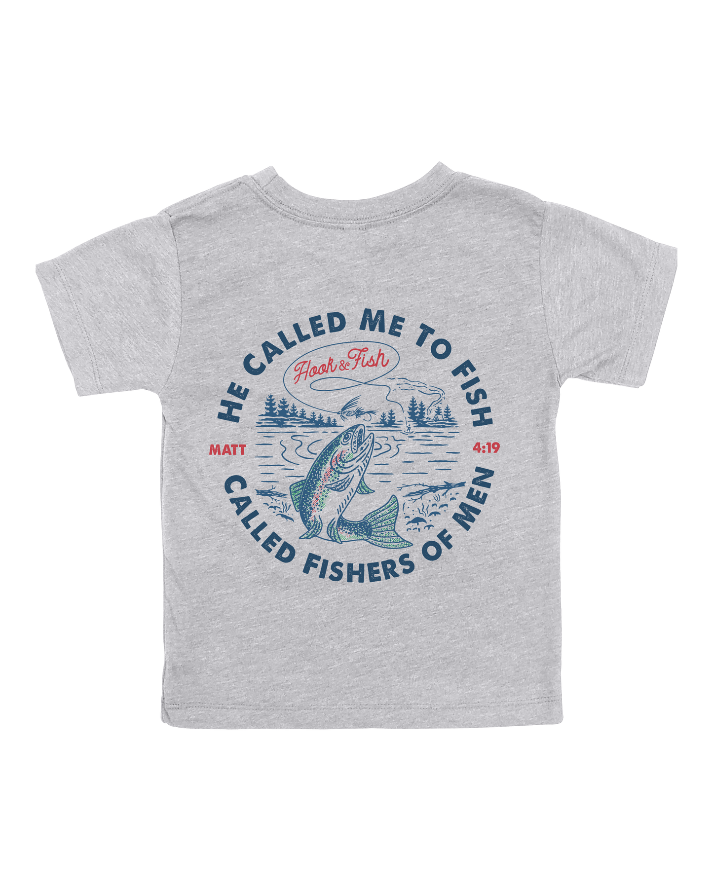 He Called Me To Fish Youth Tee