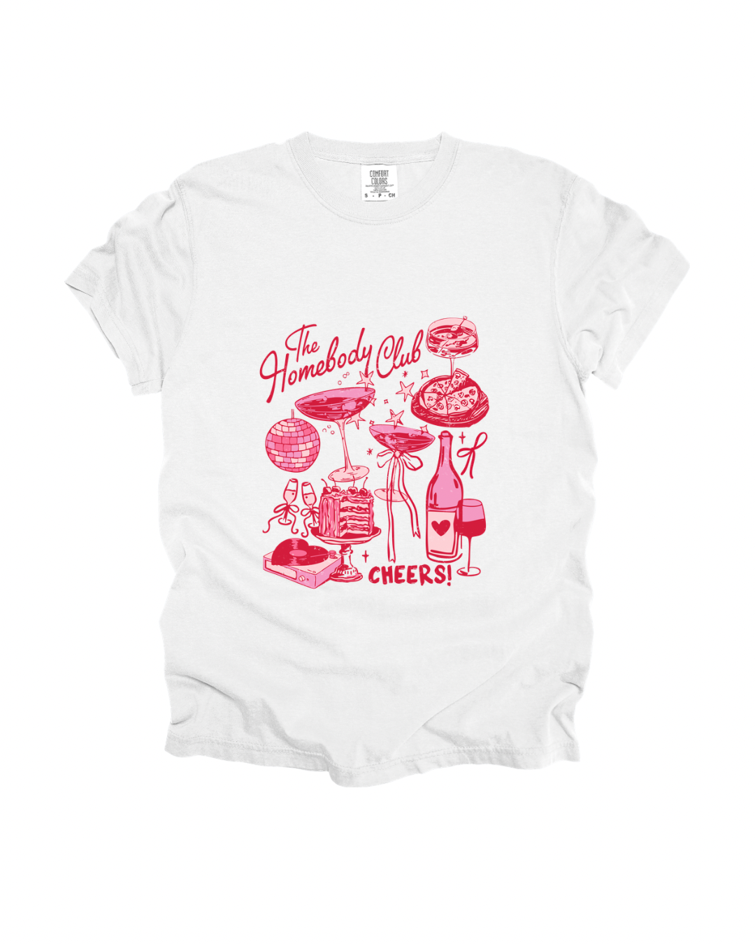 Homebody Club Cheers Adult Tee