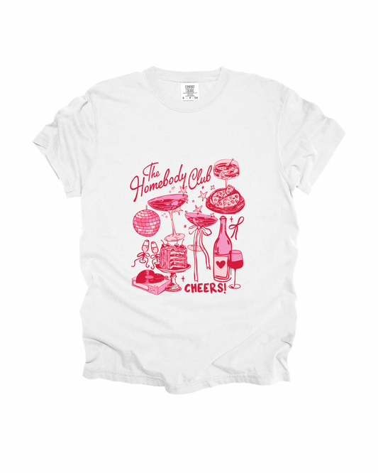 Homebody Club Cheers Adult Tee