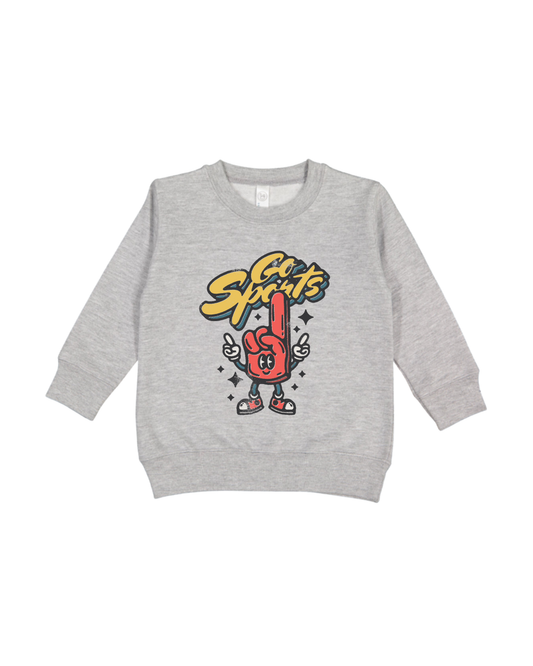 Go Sports Foam Finger Toddler Sweatshirt