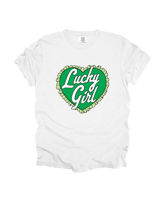 Lucky Girl Adult Tee