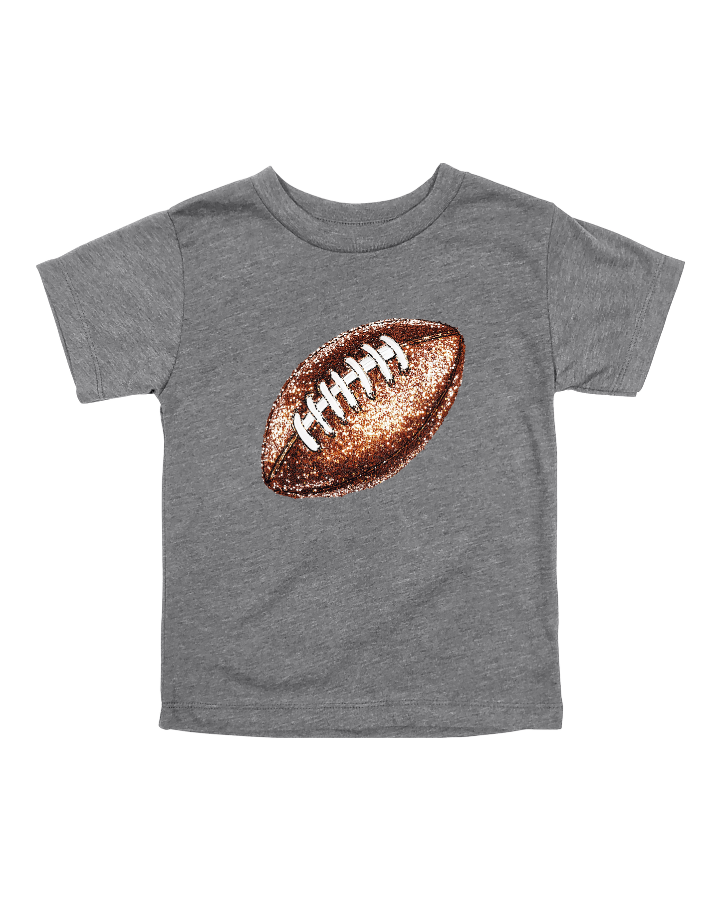 Sequin Football Youth Tee
