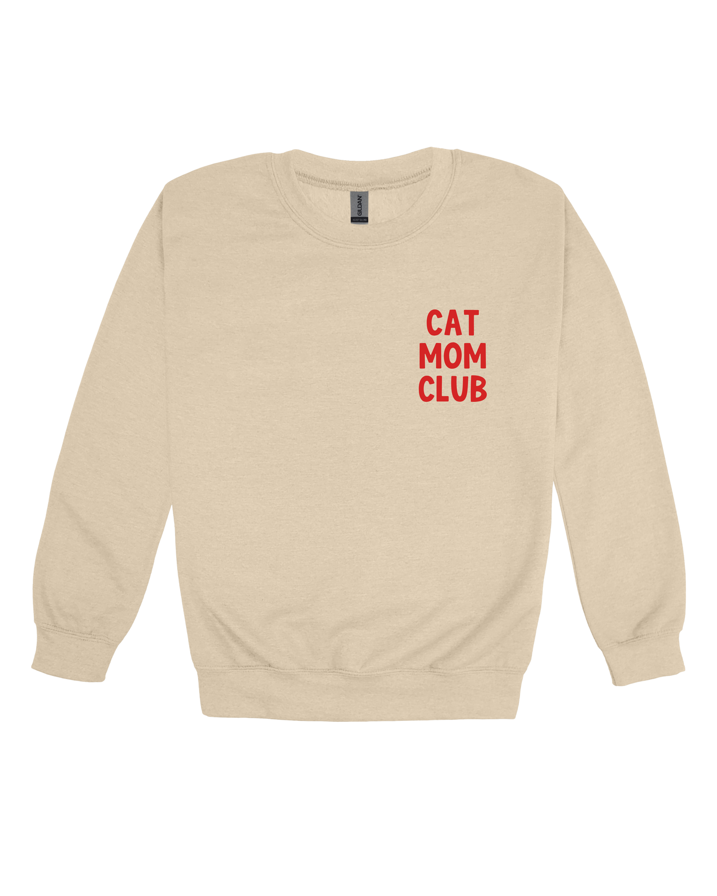 Cat Mom Club Adult Sweatshirt