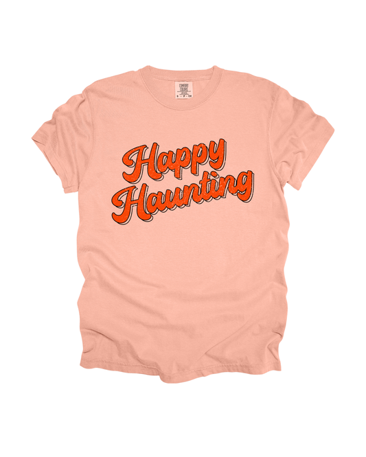 Happy Haunting Adult Tee
