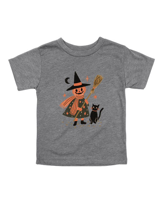 Pumpkin Witch Youth Tee