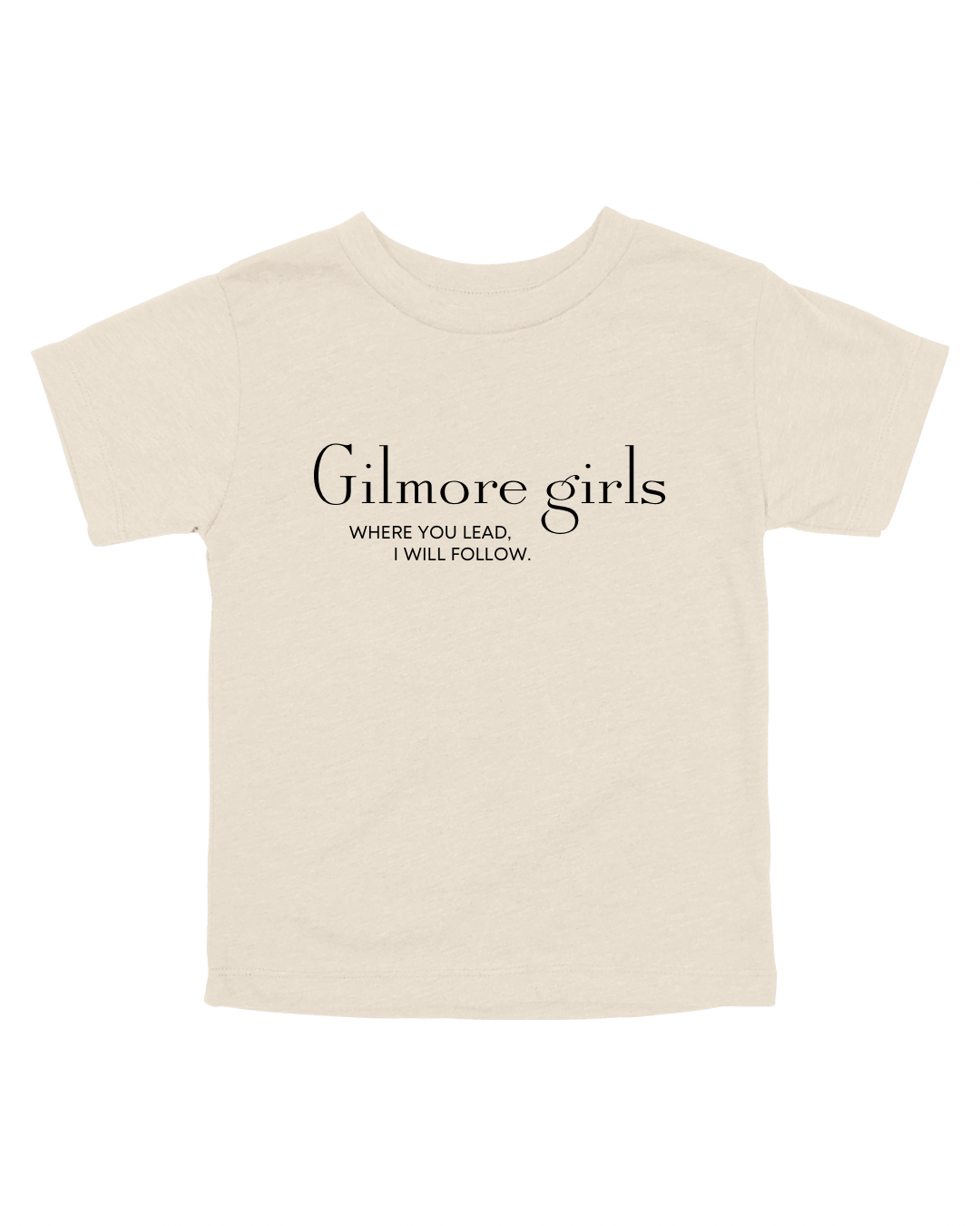 Gilmore Girls Where You Lead Youth Tee