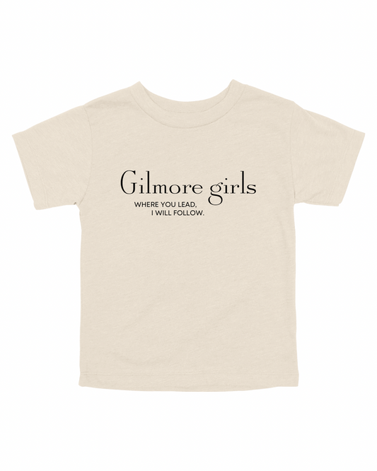 Gilmore Girls Where You Lead Youth Tee
