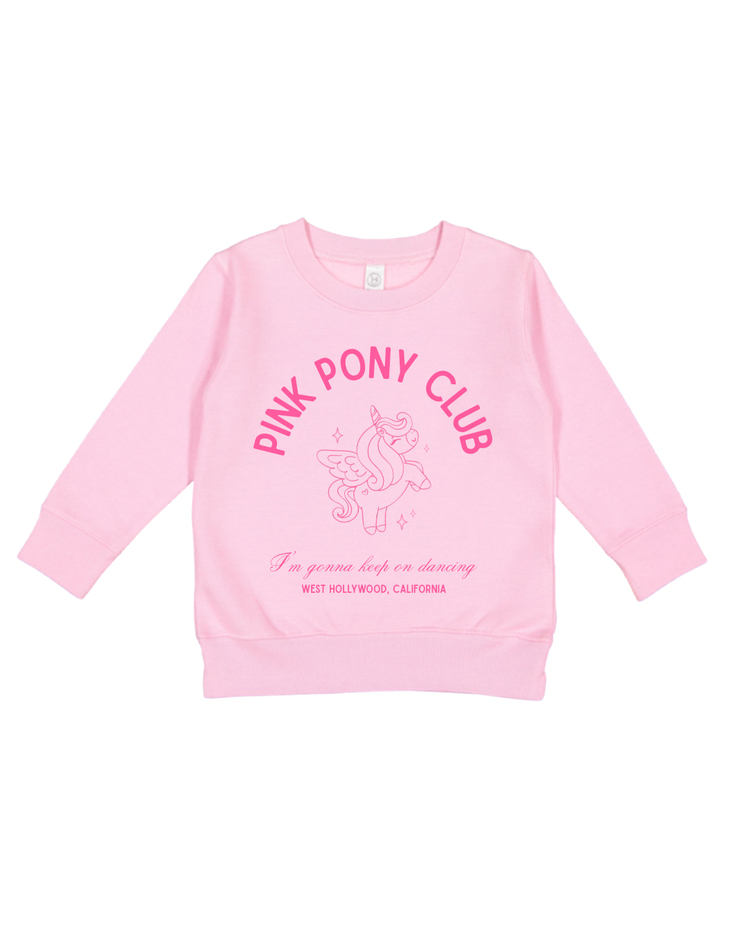 Pink Pony Club Toddler Sweatshirt