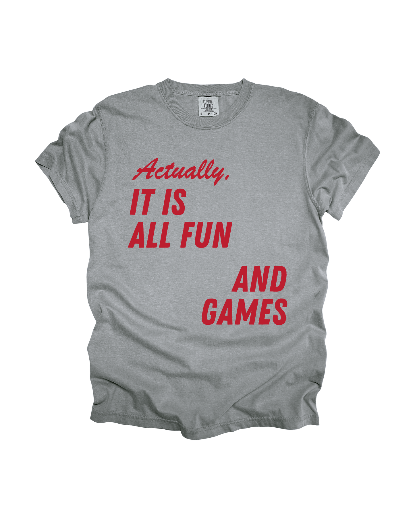 Fun And Games Adult Tee