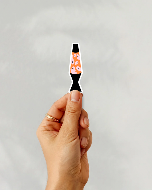 Lava Lamp Vinyl Sticker