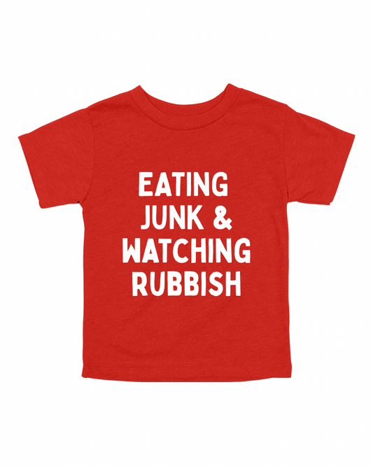 Eating Junk & Watching Rubbish Youth Tee