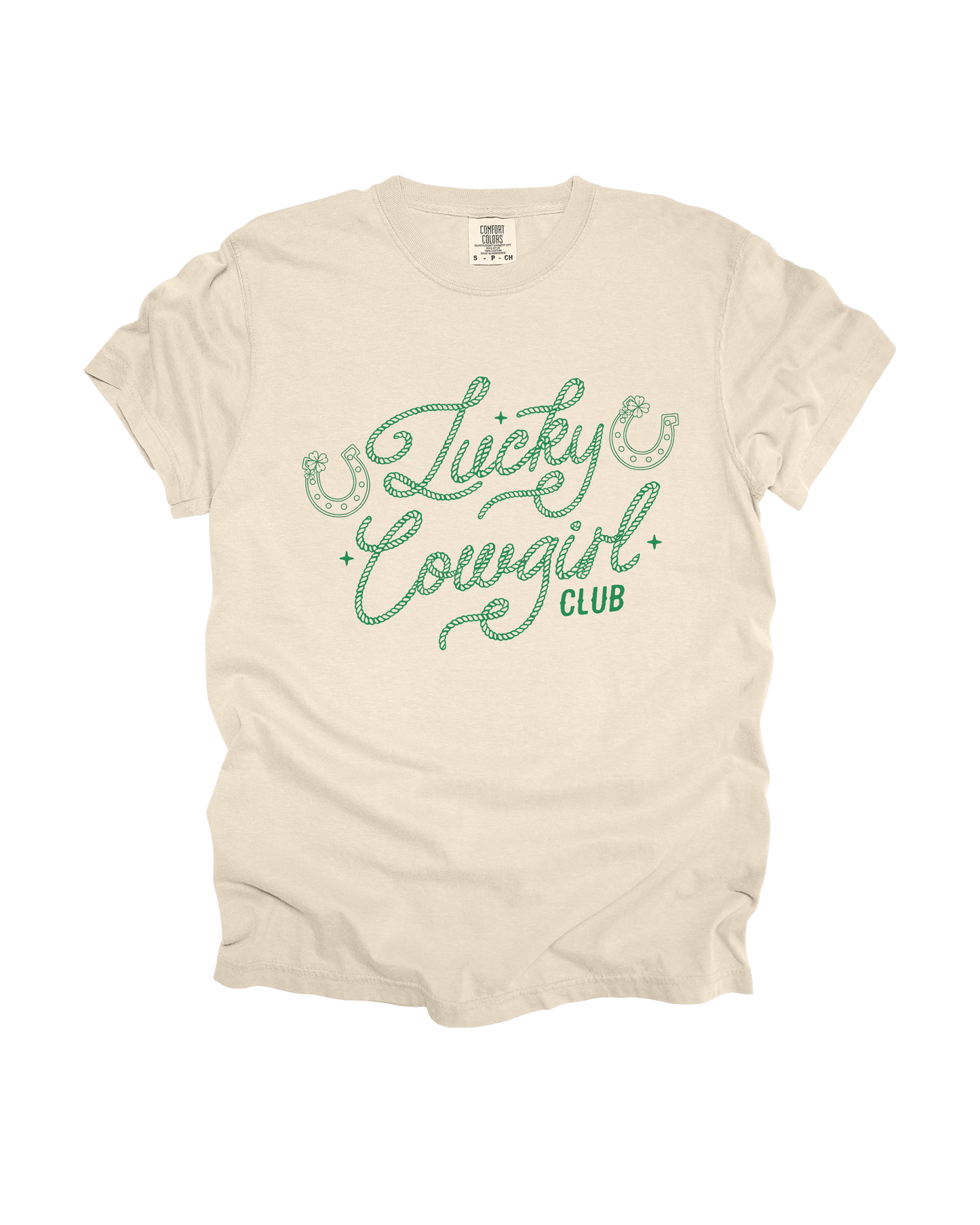Lucky Cowgirl Club Adult Tee