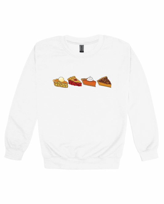 Thanksgiving Pies Youth Sweatshirt