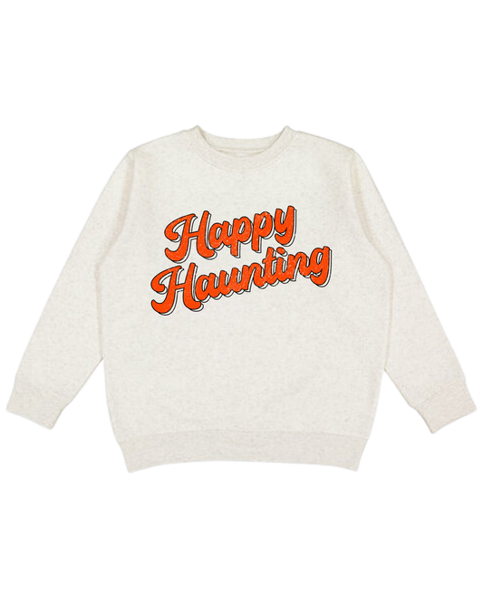 Happy Haunting Adult Sweatshirt