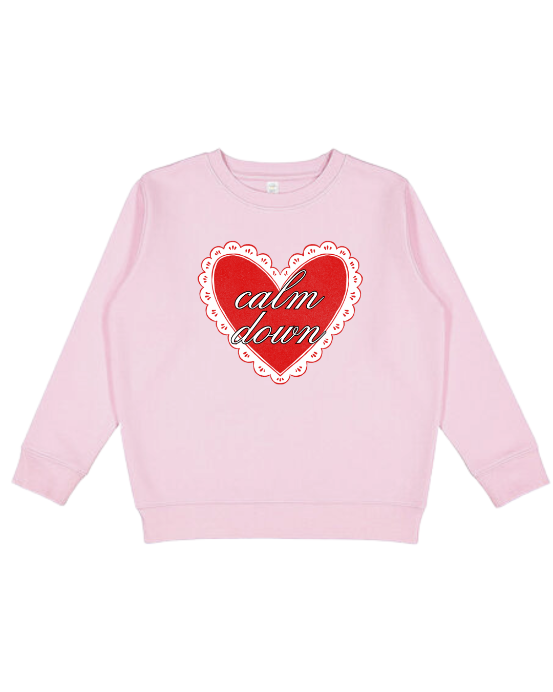 Calm Down Youth Sweatshirt