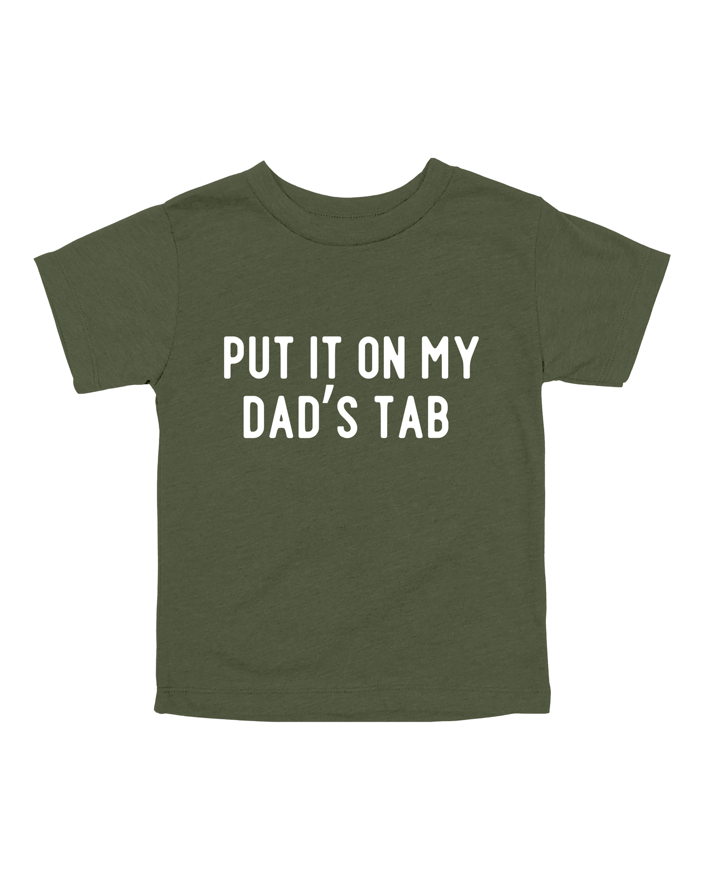 Put It On My Dad’s Tab Youth Tee