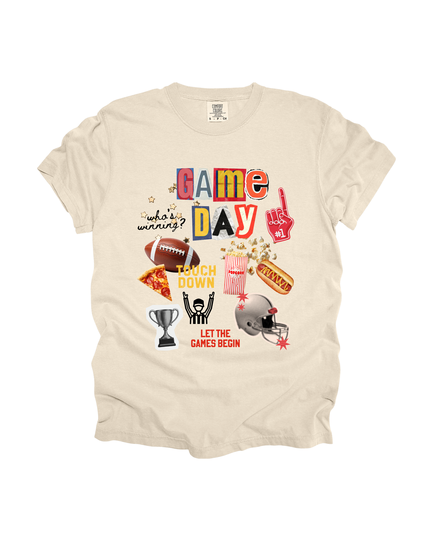 Game Day Collage Adult Tee