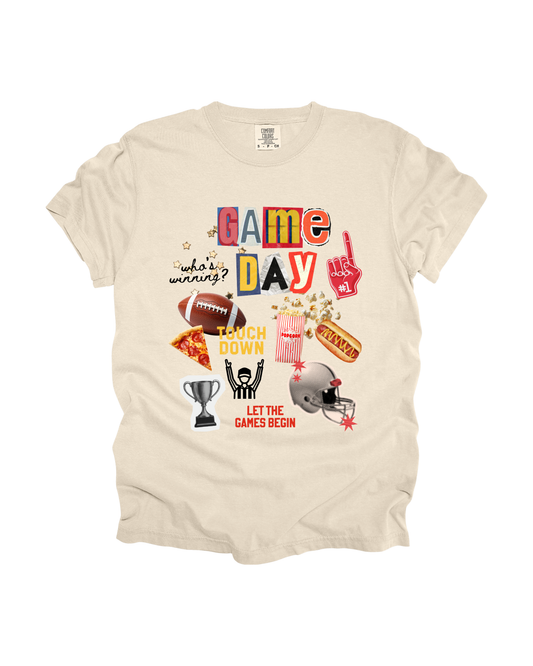 Game Day Collage Adult Tee
