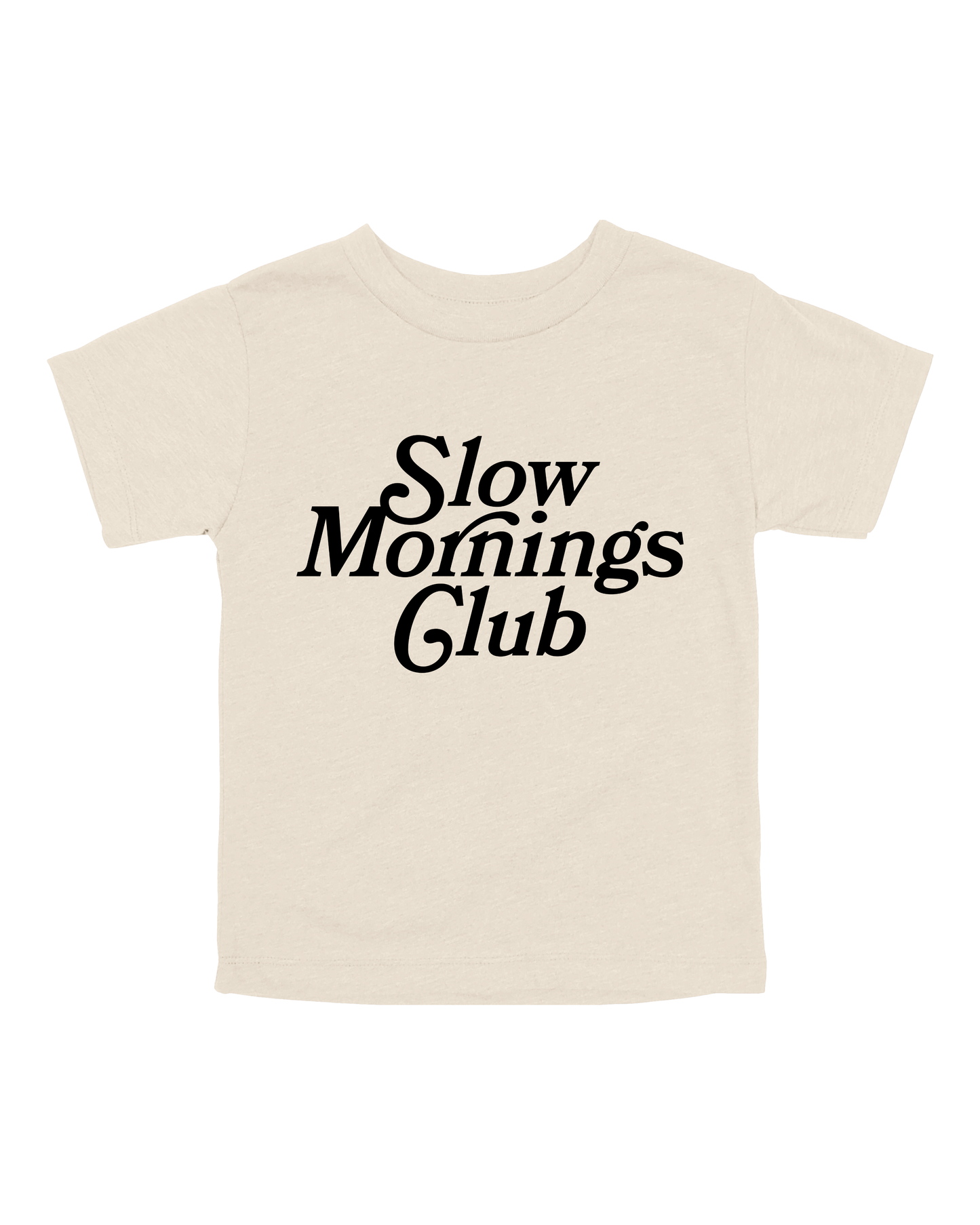 Slow Mornings Club Youth Tee