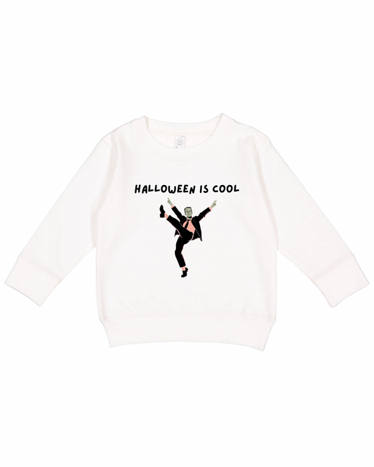 Halloween Is Cool Toddler Sweatshirt