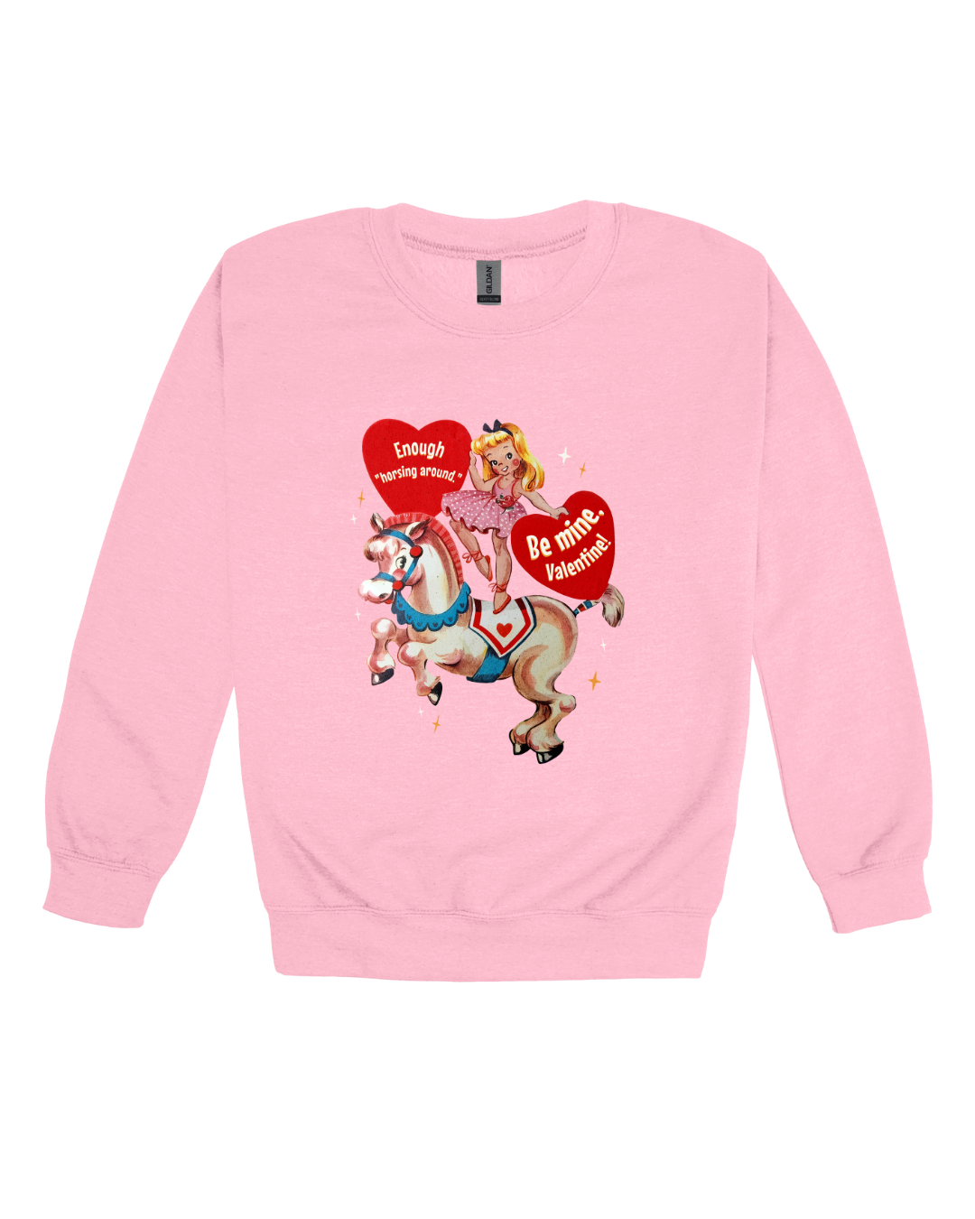 Horsing Around Adult Sweatshirt