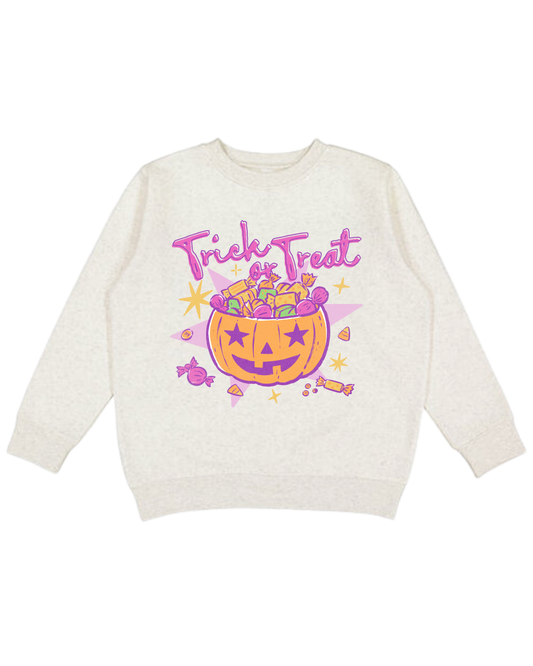 Trick Or Treat Adult Sweatshirt