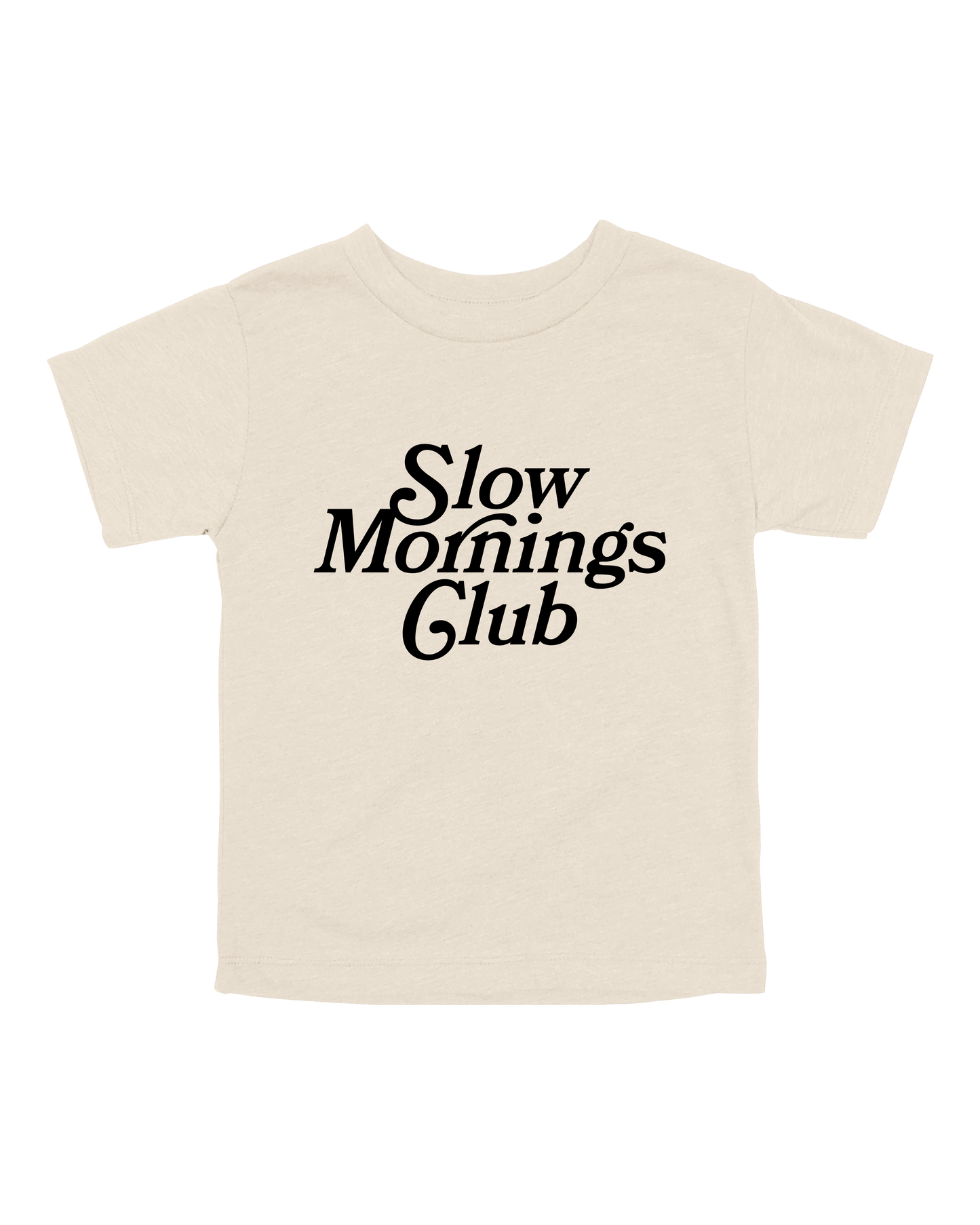 Slow Mornings Club Youth Tee