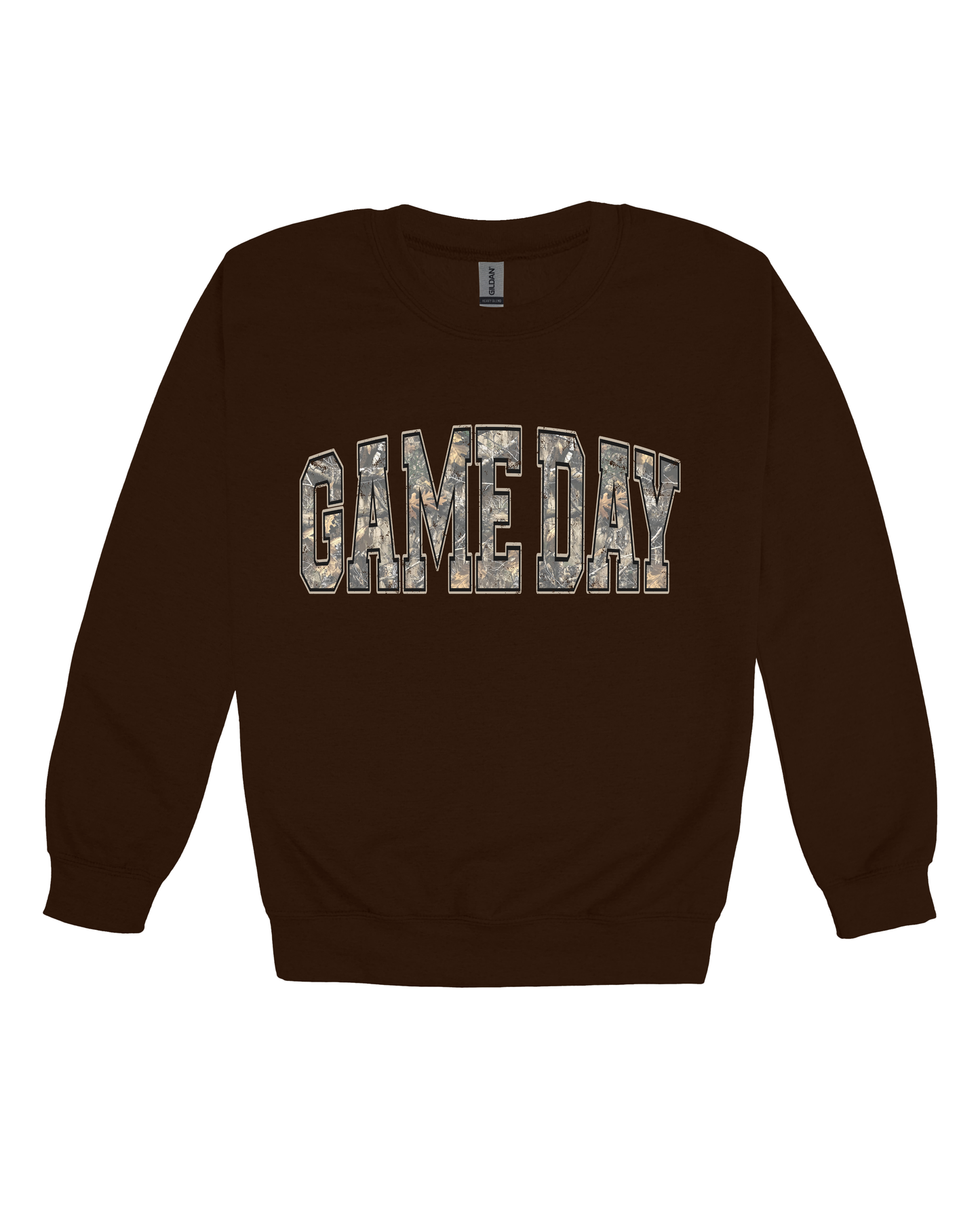 Game Day Camo Adult Sweatshirt