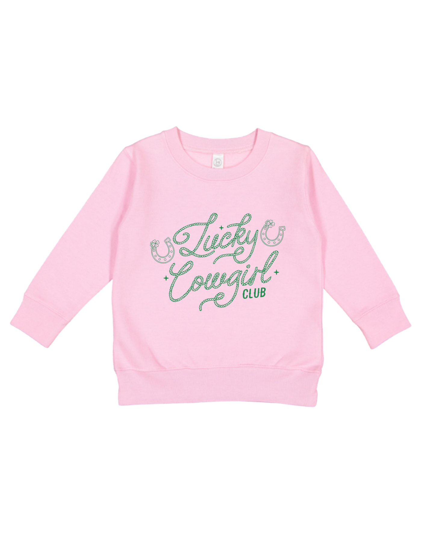 Lucky Cowgirl Club Toddler Sweatshirt