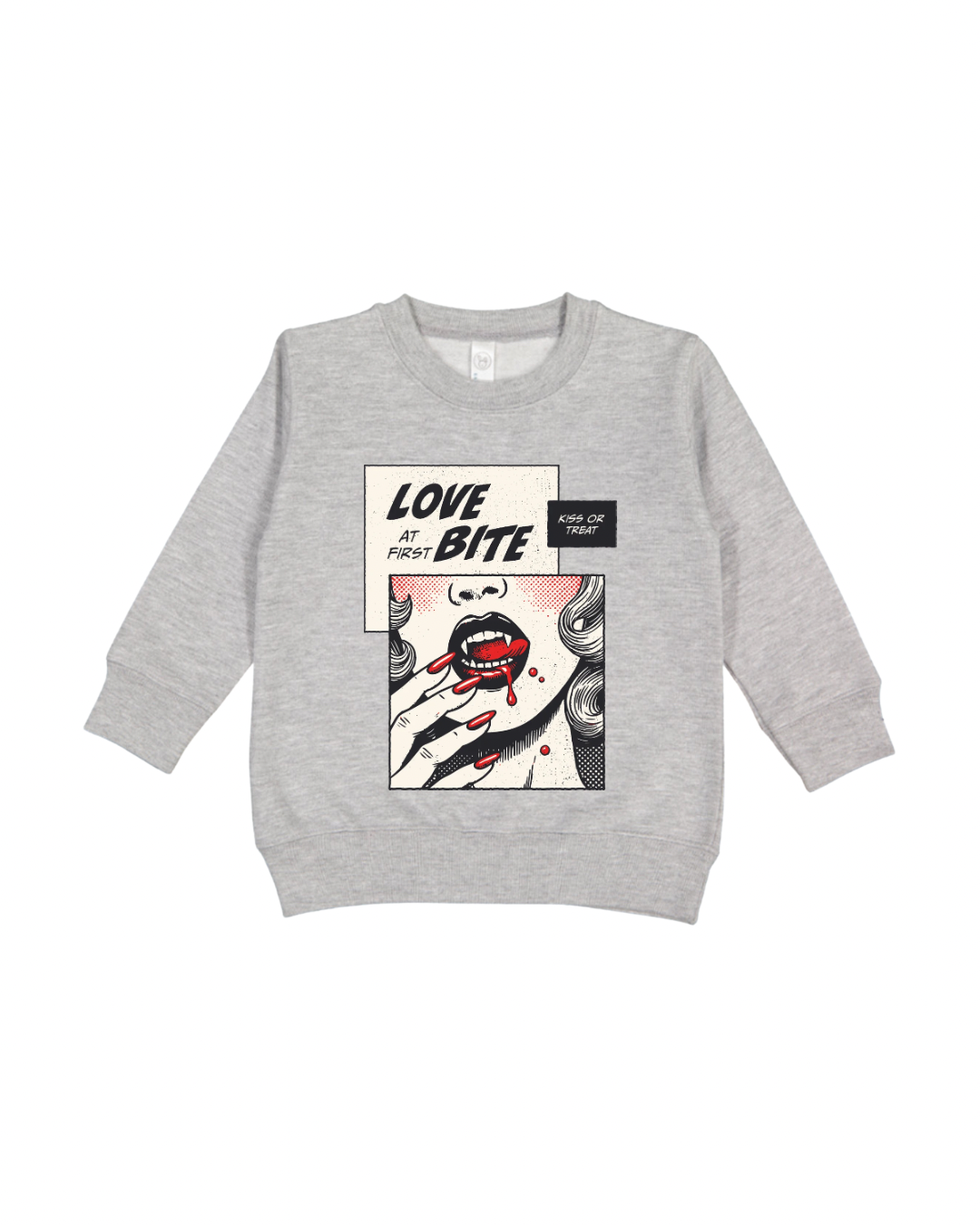 Love At First Bite Toddler Sweatshirt