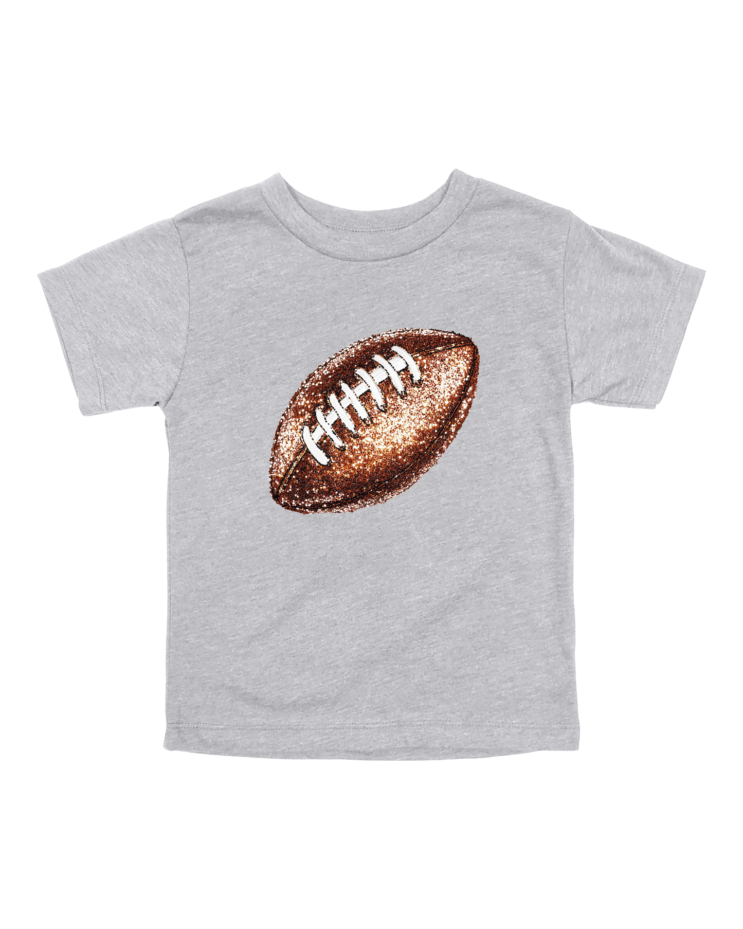 Sequin Football Youth Tee
