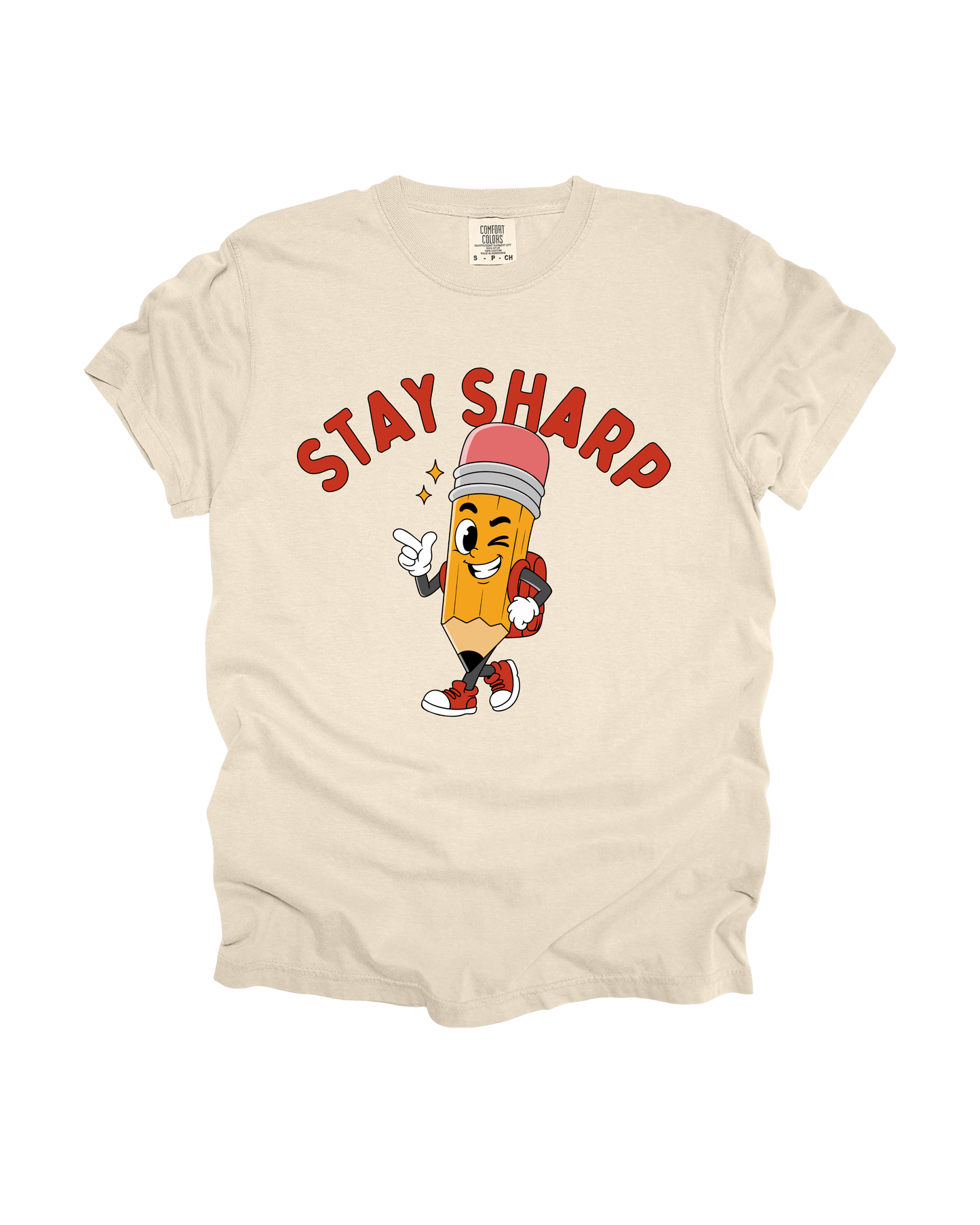 Stay Sharp Adult Tee