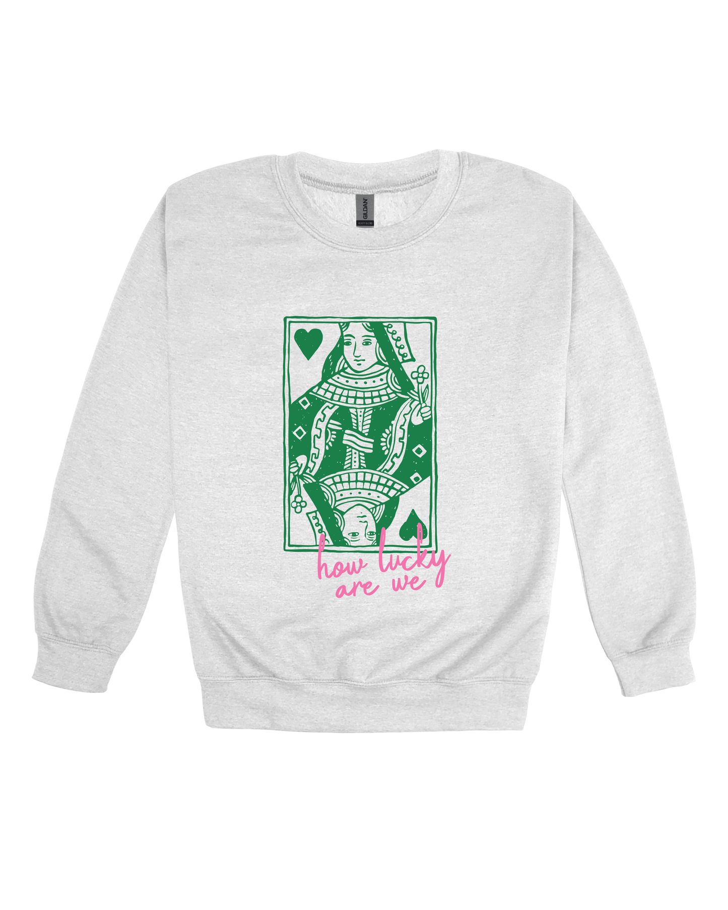 Queen Of Hearts Adult Sweatshirt